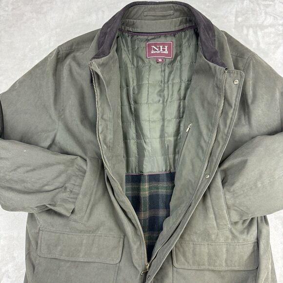Newport Other - Newport Harbor Men's 2XL Chore Jacket Army Green Barn Canvas Ranch Zip Out Liner